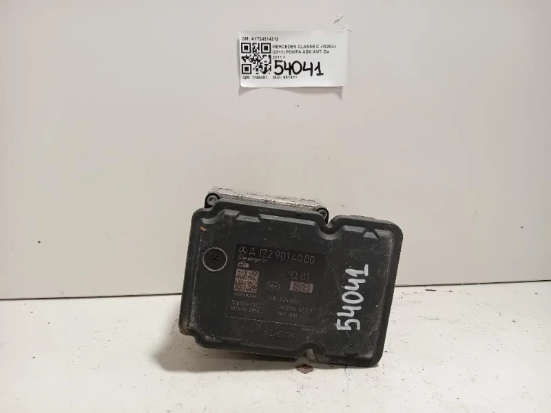 Pompa ABS ANT A1724314212 A1729014000 Mercedes Classe C W204 2011