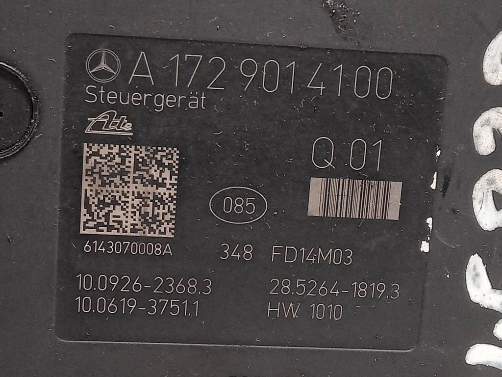 Pompa ABS ANT A 172 9014100 Mercedes Classe C W204 2011