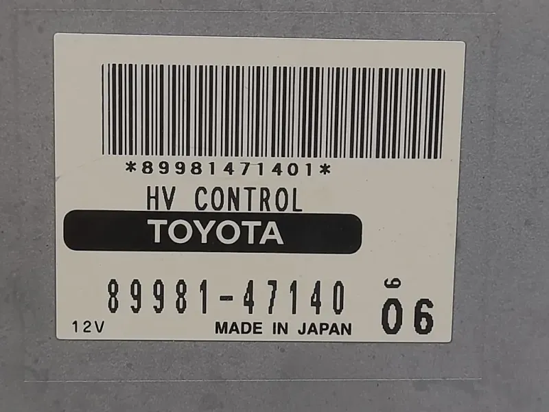Centralina Iniezione 89981-47140 Toyota Prius II 2009