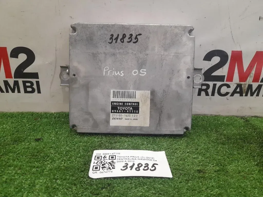 Centralina Iniezione 89661-47110 Toyota Prius II 2012