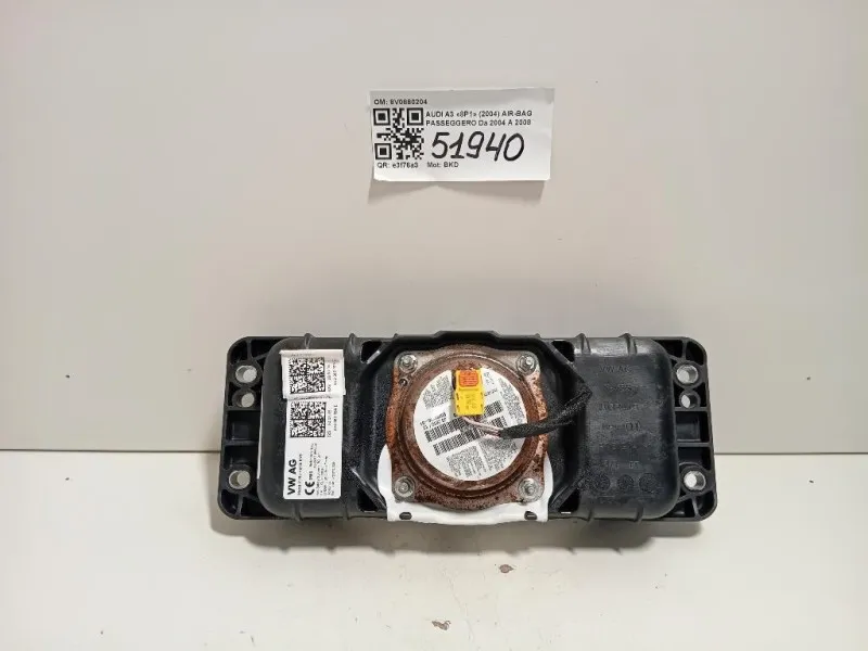 Air-bag Passeggero 8V0880204 Audi A3 8P1 2004