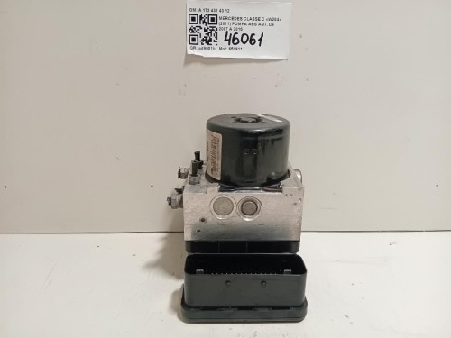 Pompa ABS ANT A 172 431 43 12 Mercedes Classe C W204 2011