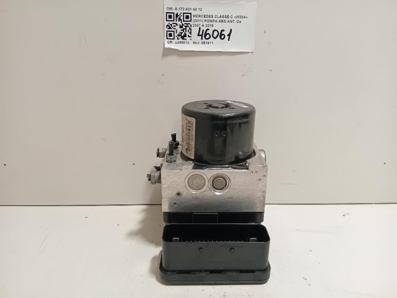 Pompa ABS ANT A 172 431 43 12 Mercedes Classe C W204 2011