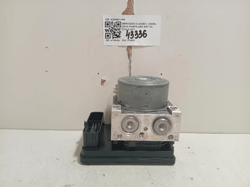 Pompa ABS ANT A2539011400 Mercedes Classe C W205 2014