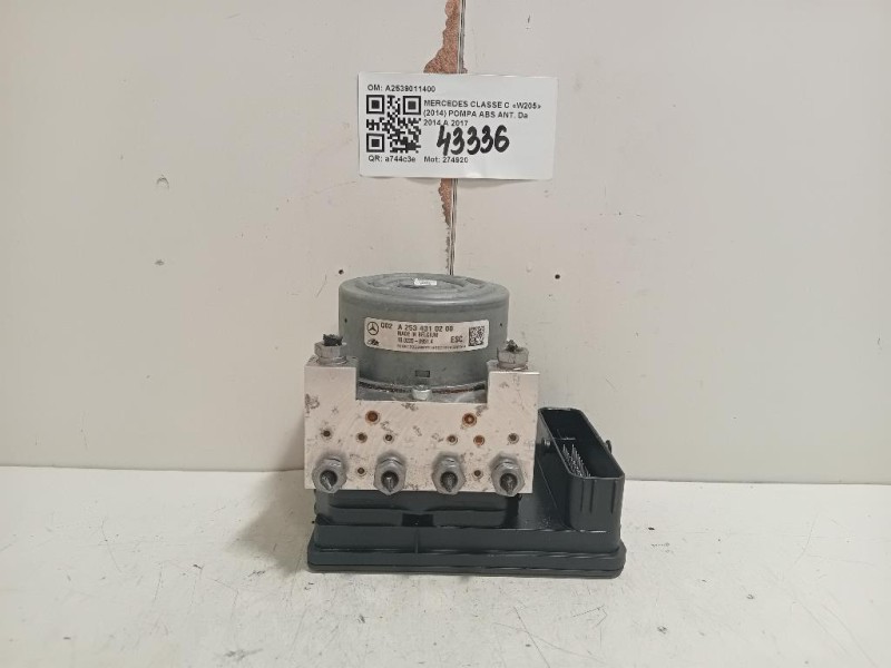 Pompa ABS ANT A2539011400 Mercedes Classe C W205 2014