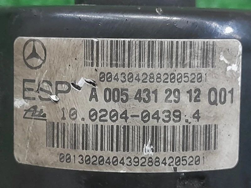 Pompa ABS ANT A0054312912Q01 Mercedes Classe CLC Cl203 2008