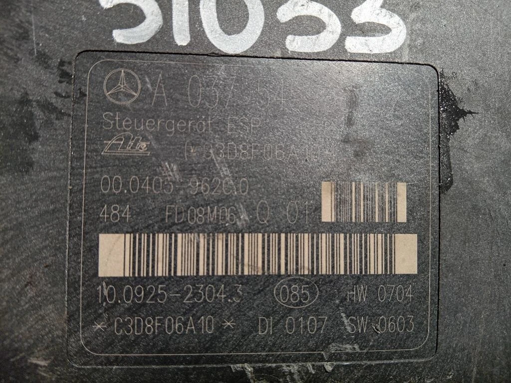 Pompa ABS ANT A0375453832 Mercedes Classe CLK C209 2003