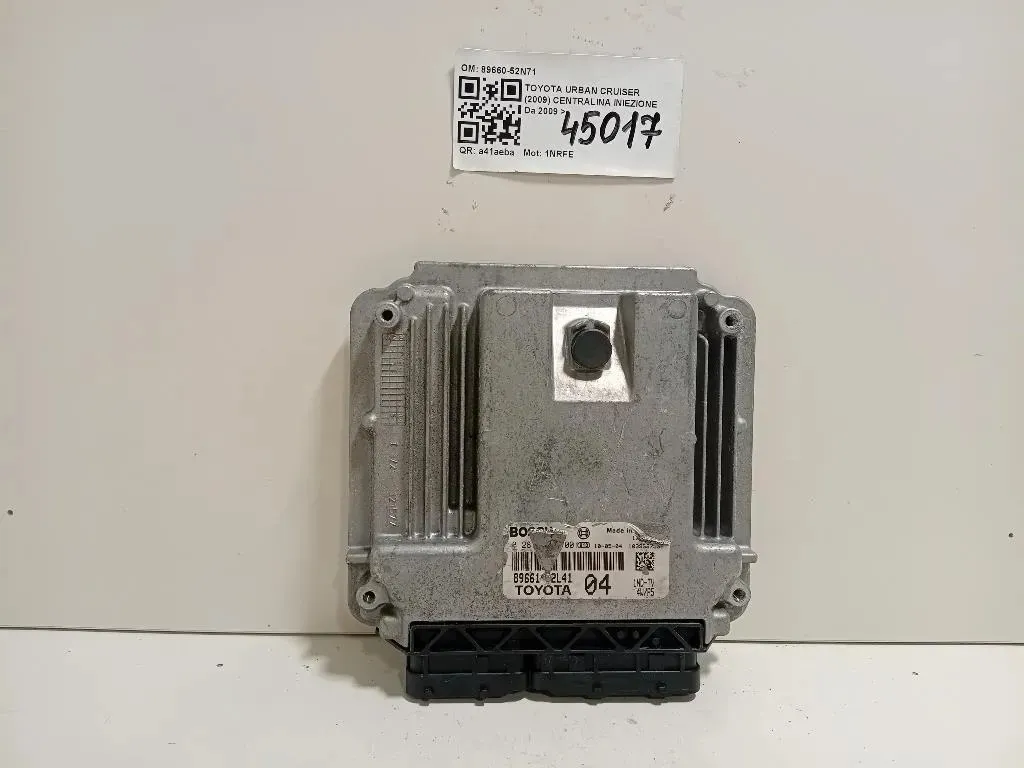 Centralina Iniezione 89660-52N71 Toyota Urban Cruiser 2009