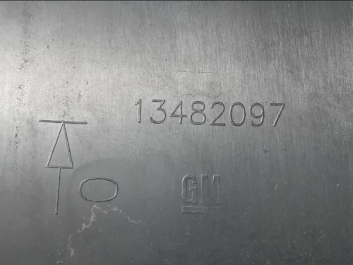 Modanatura Adesiva Porta ANT DX 13482097 Opel Crossland X 2017