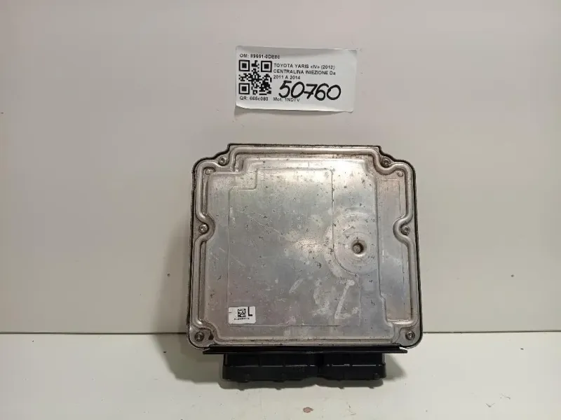 Centralina Iniezione 89661-0DE80 Toyota Yaris IV 2012