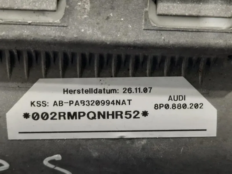 Air-bag Passeggero 8P0 880 202 Audi A3 8P1 2008