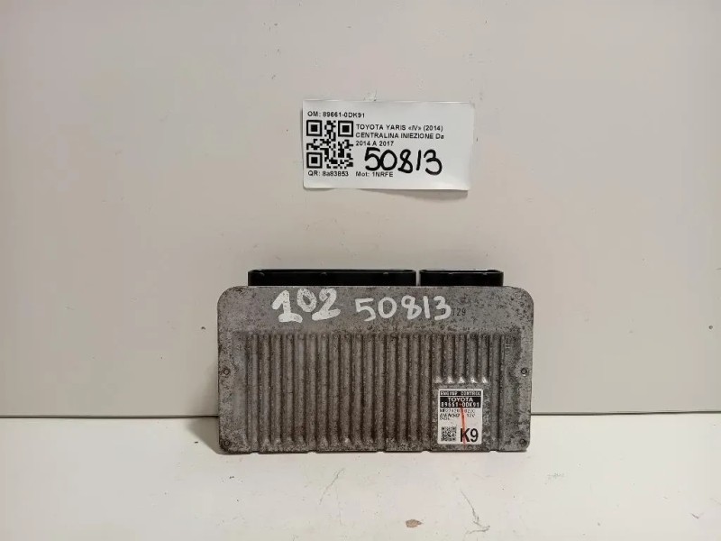 Centralina Iniezione 89661-0DK91 Toyota Yaris IV 2014