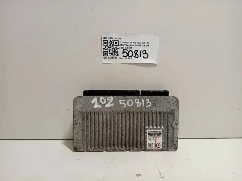 Centralina Iniezione 89661-0DK91 Toyota Yaris IV 2014