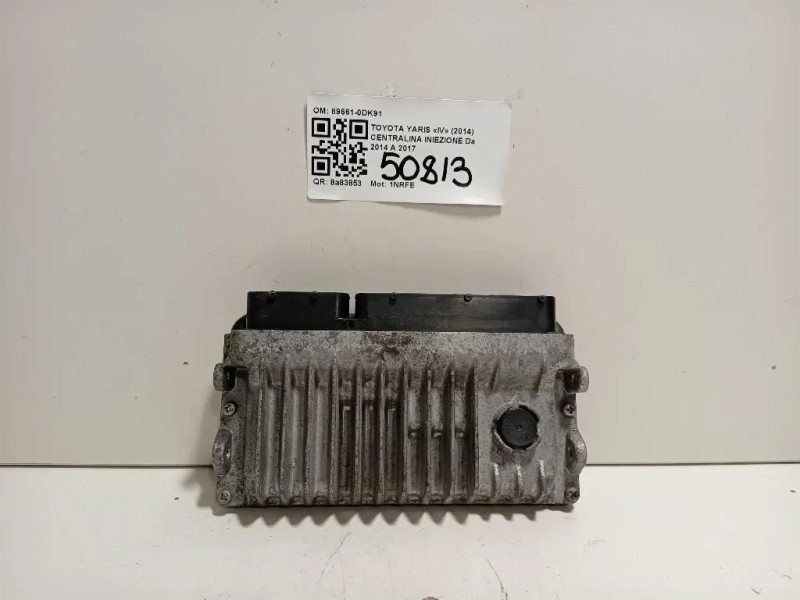 Centralina Iniezione 89661-0DK91 Toyota Yaris IV 2014
