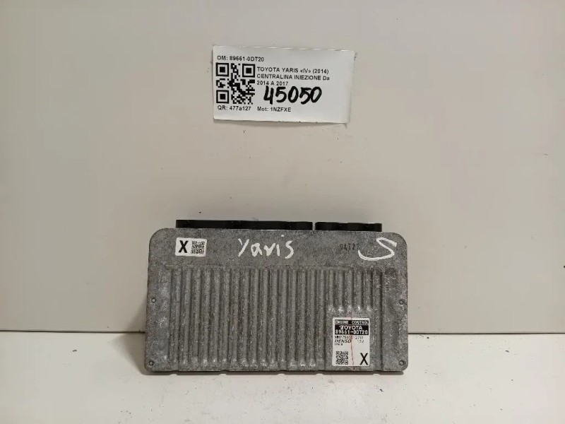 Centralina Iniezione 89661-0DT20 Toyota Yaris IV 2014