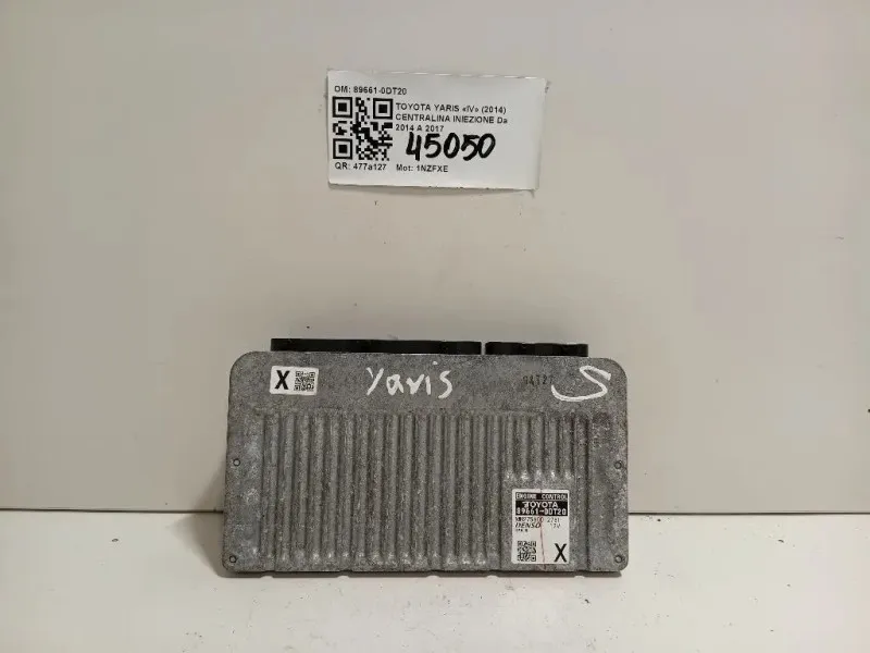 Centralina Iniezione 89661-0DT20 Toyota Yaris IV 2014