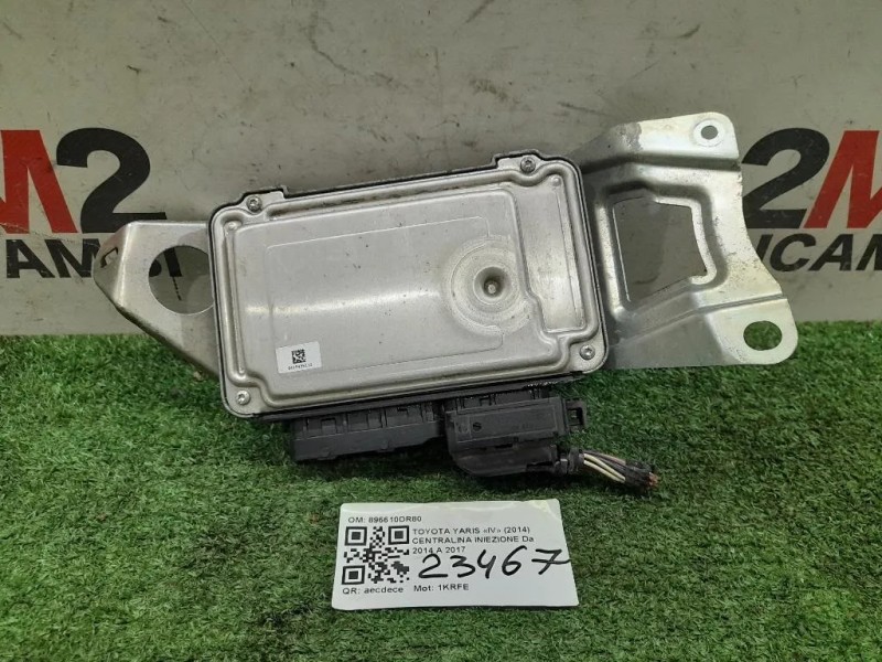 Centralina Iniezione 896610DR80 0261S09783 Toyota Yaris IV 2014