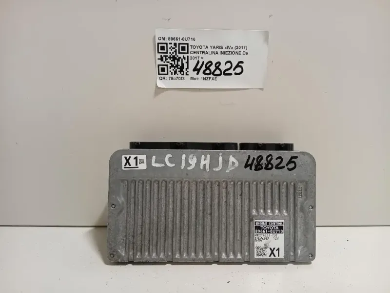 Centralina Iniezione 89661-0U710 Toyota Yaris IV 2017