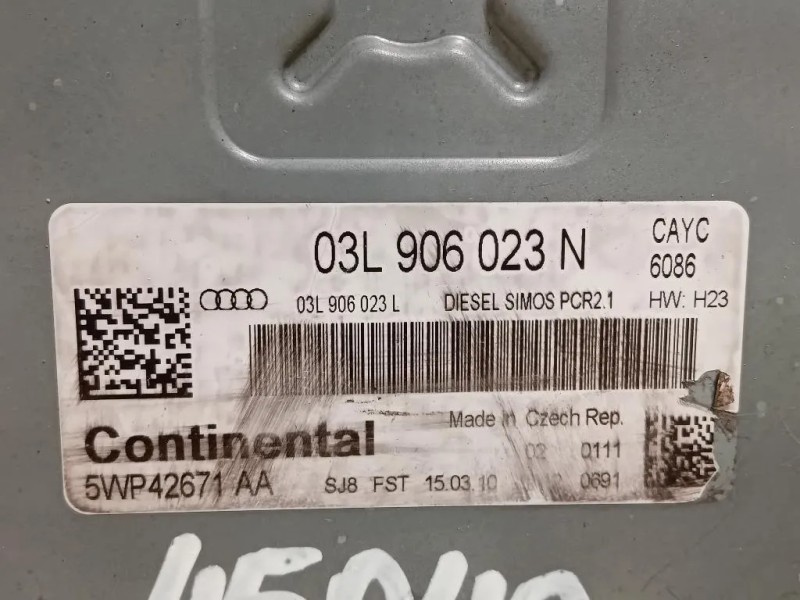 Centralina Iniezione 03L 906 023 N Volkswagen Caddy IV 2011