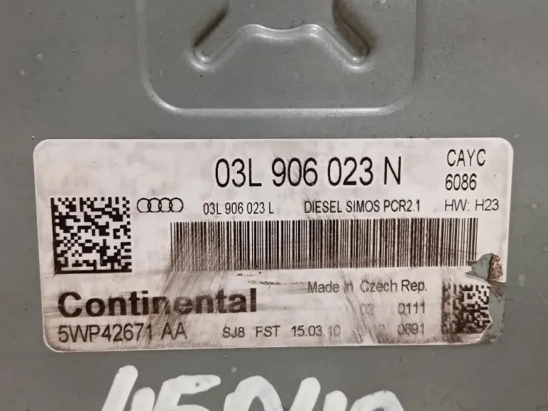 Centralina Iniezione 03L 906 023 N Volkswagen Caddy IV 2011