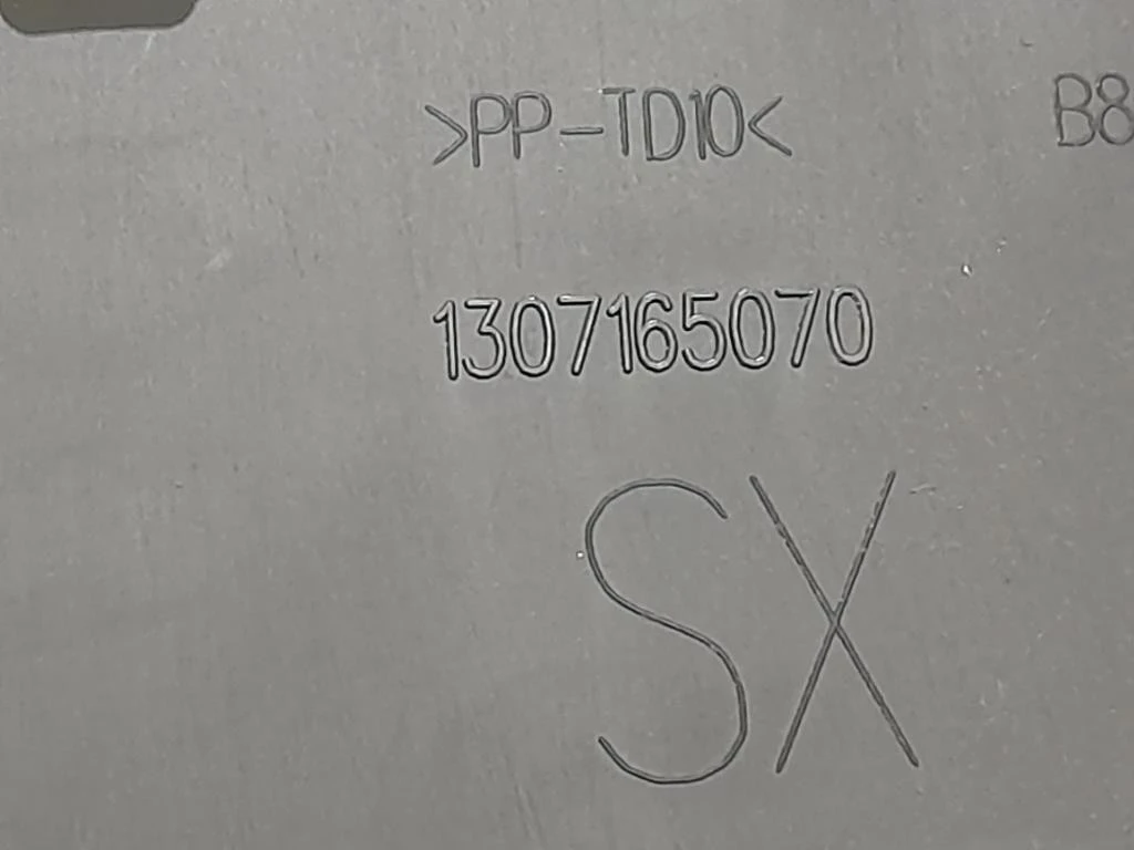 Modanatura Adesiva Porta ANT SX 1307165070 Citroen Jumper III 2014