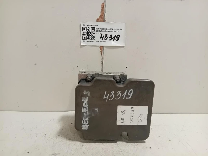 Pompa ABS ANT A2124311948 Mercedes Classe E W212 2013