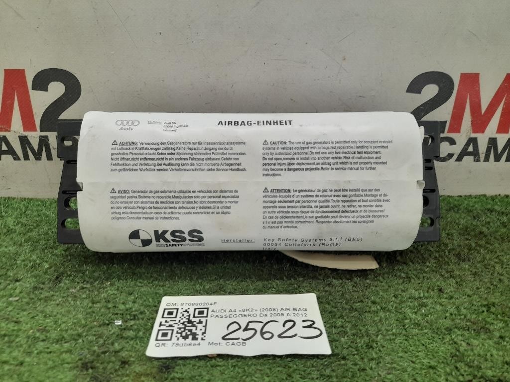 Air-bag Passeggero 8P0880201CD Audi A3 8P1 2008