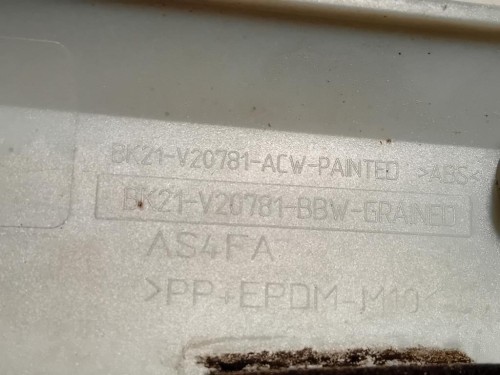 Modanatura Adesiva Porta ANT SX BK21-V20781-ACW Ford Transit Custom I 2018