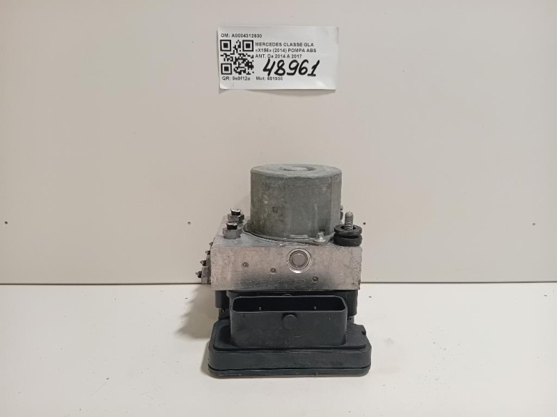 Pompa ABS ANT A0004312600 Mercedes Classe GLA X156 2014