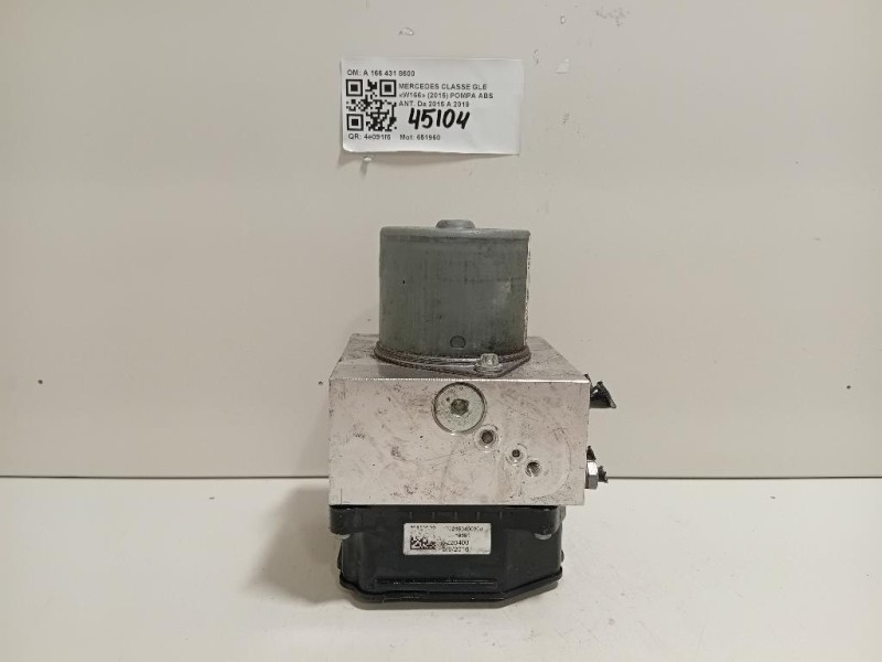 Pompa ABS ANT A1669013400 Mercedes Classe GLE W166 2015