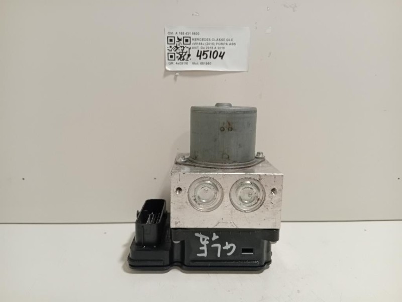 Pompa ABS ANT A1669013400 Mercedes Classe GLE W166 2015
