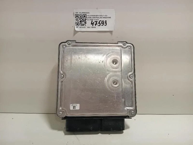Centralina Iniezione 03L906022GC Volkswagen GOLF VI 2009