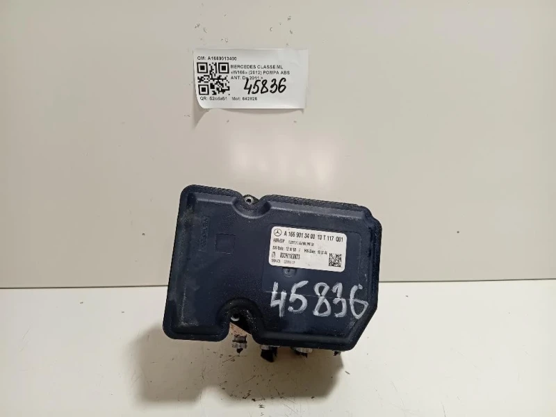 Pompa ABS ANT A1669013400 Mercedes Classe ML W166 2012