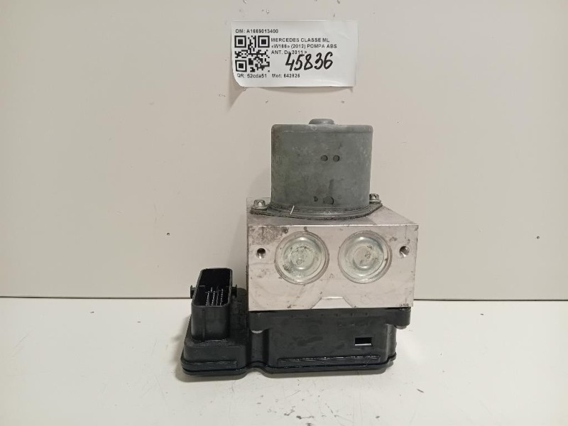 Pompa ABS ANT A1669013400 Mercedes Classe ML W166 2012
