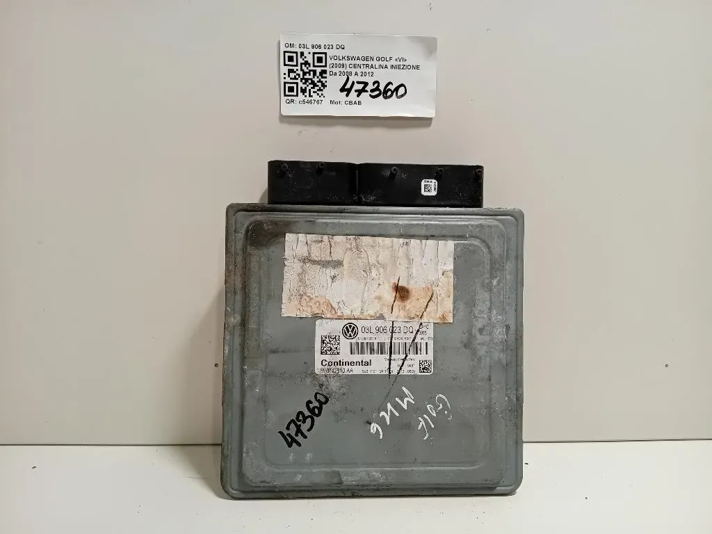 Centralina Iniezione 03L 906 023 DQ Volkswagen GOLF VI 2009