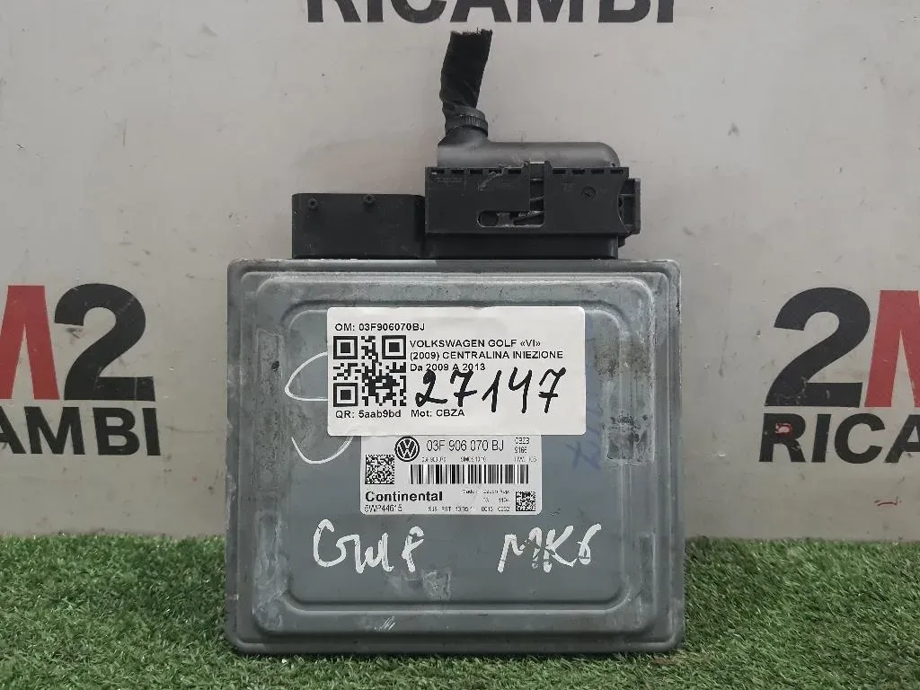 Centralina Iniezione 03F906070BJ Volkswagen GOLF VI 2009