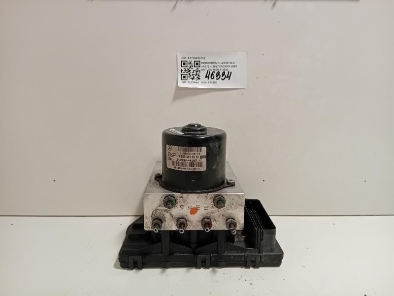 Pompa ABS ANT A1705450132 Mercedes Classe SLK R170 1997