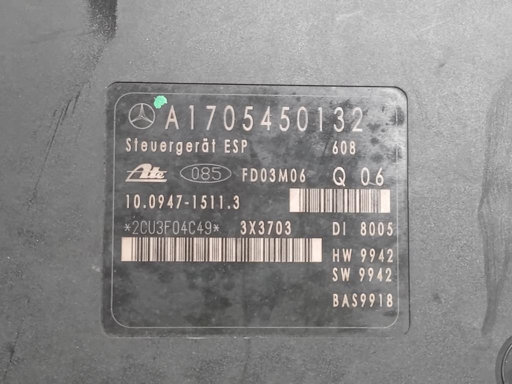 Pompa ABS ANT A003 431 70 12 Mercedes Classe SLK R170 1997