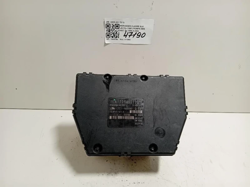 Pompa ABS ANT A003 431 70 12 Mercedes Classe SLK R170 1997