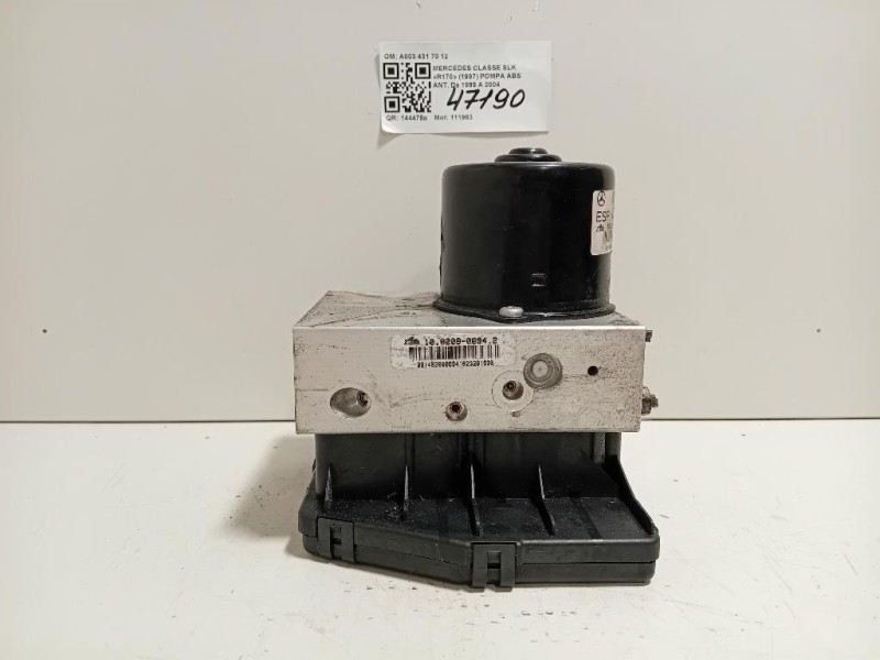Pompa ABS ANT A003 431 70 12 Mercedes Classe SLK R170 1997