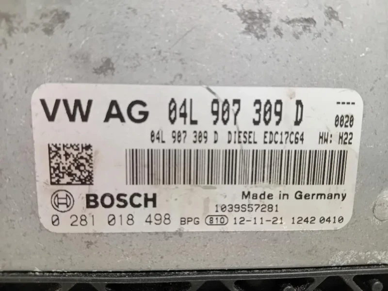 Centralina Iniezione 04L 907 309 D Volkswagen GOLF VII 2013