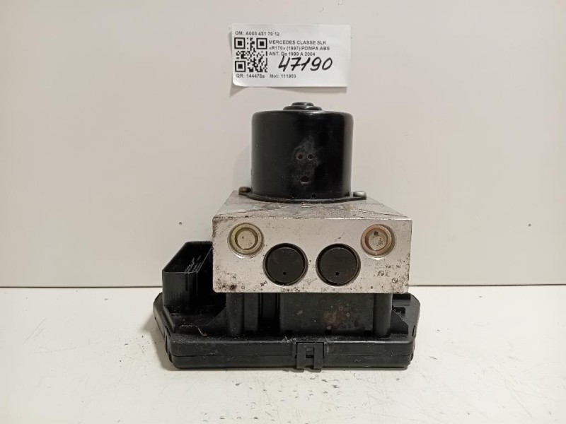 Pompa ABS ANT A003 431 70 12 Mercedes Classe SLK R170 1997
