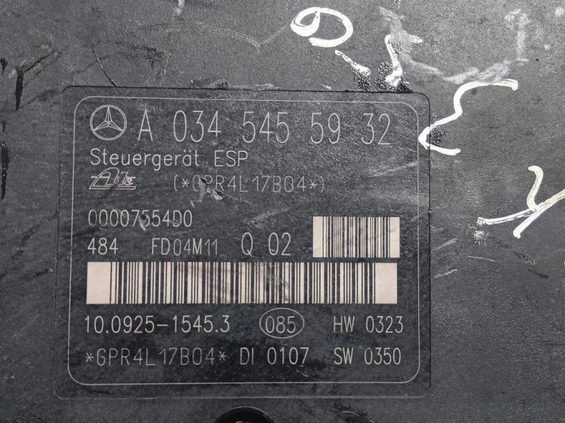 Pompa ABS ANT A0054310112 Mercedes Classe SLK R171 2004