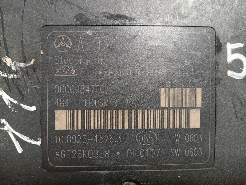 Pompa ABS ANT A0345457932 Mercedes Classe SLK R171 2004