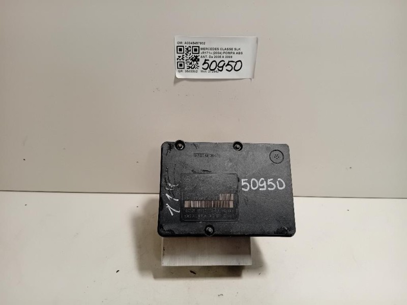 Pompa ABS ANT A0345457932 Mercedes Classe SLK R171 2004