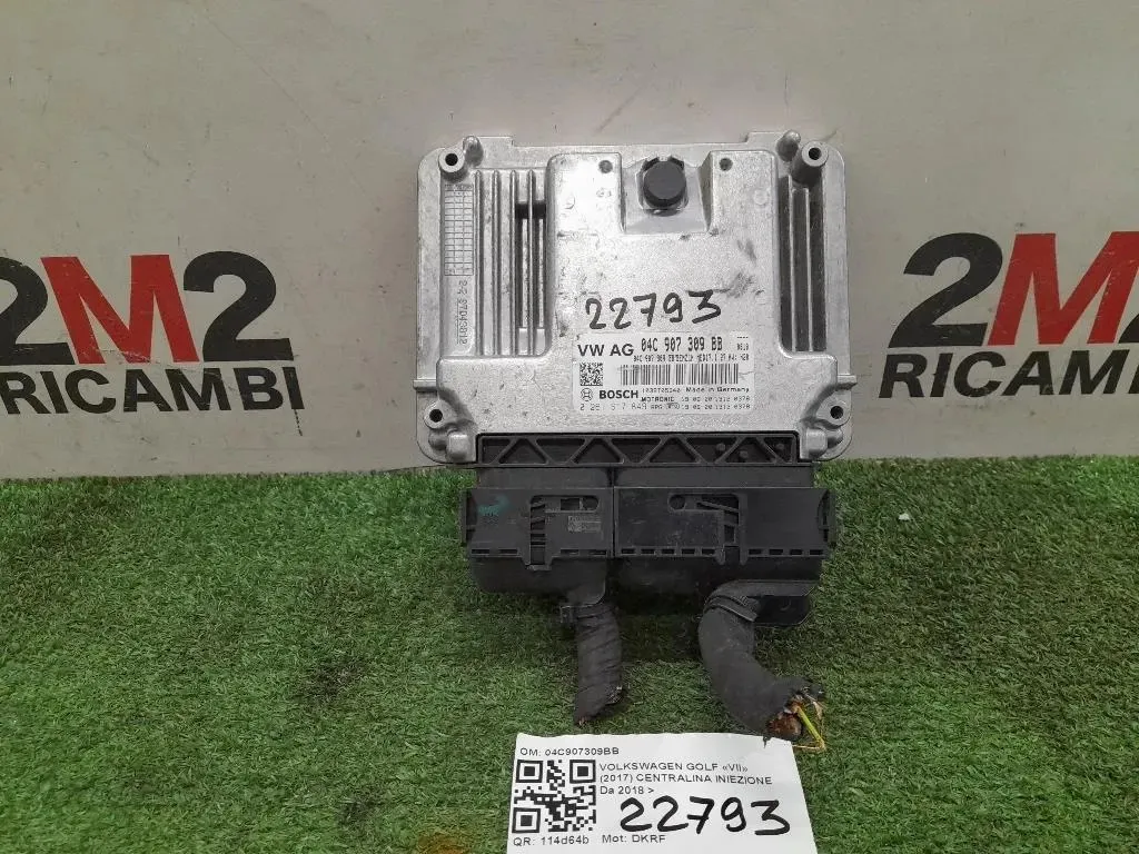 Centralina Iniezione 04C907309BB Volkswagen GOLF VII 2017
