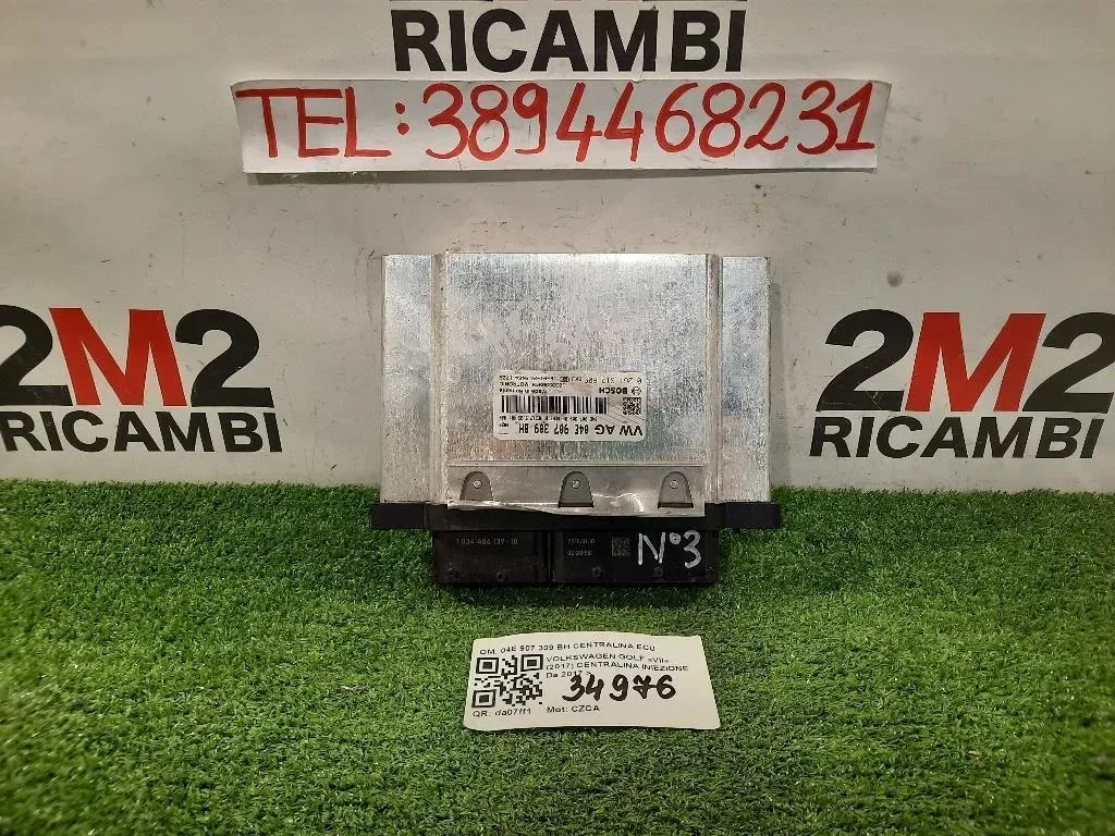Centralina Iniezione 04E 907 309 BH CENTRALINA ECU Volkswagen GOLF VII 2017