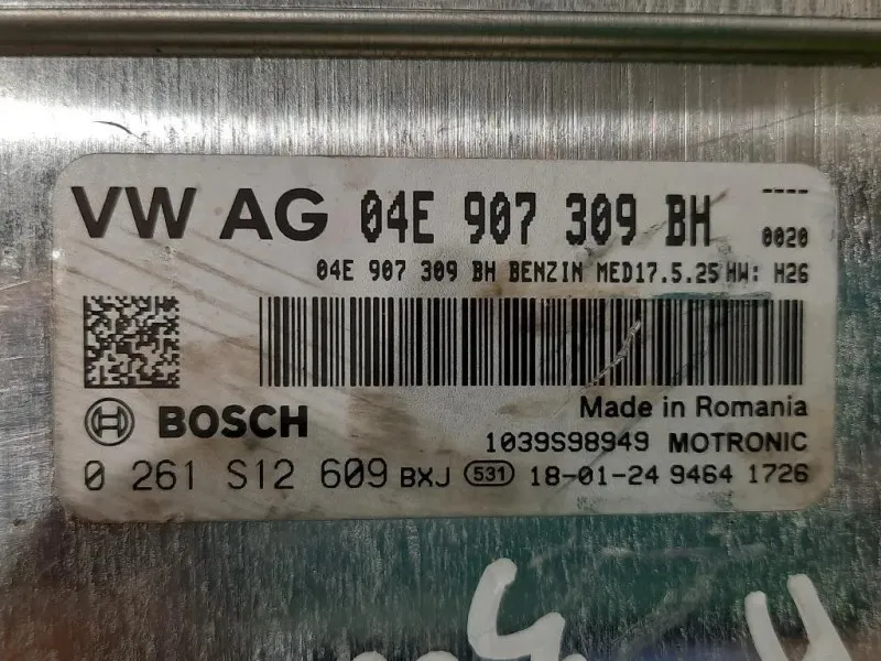 Centralina Iniezione 04E 907 309 BH CENTRALINA ECU Volkswagen GOLF VII 2017