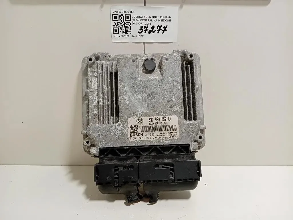 Centralina Iniezione 03C906056 0261S02185 Volkswagen GOLF PLUS I 2004