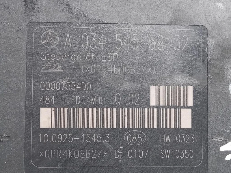 Pompa ABS ANT A0054310112 Mercedes Classe SLK R171 2004